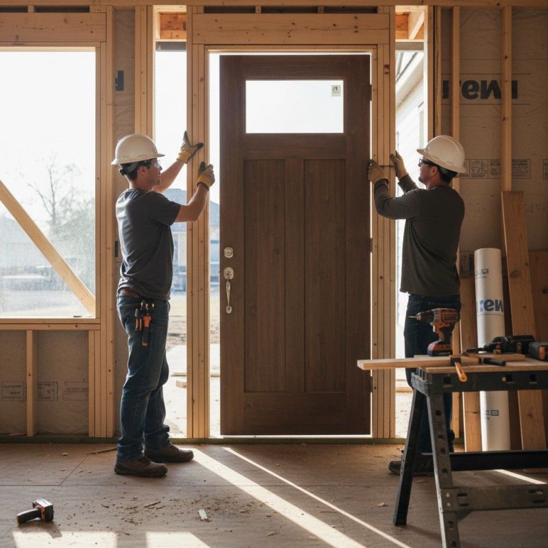 Exterior Door Installation detail