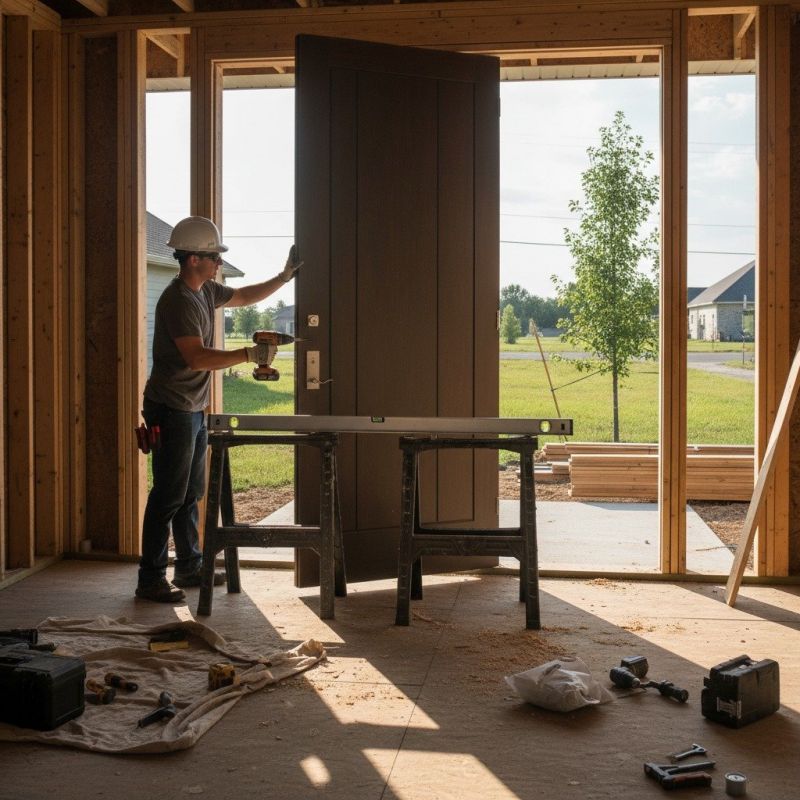 Exterior Door Installation detail