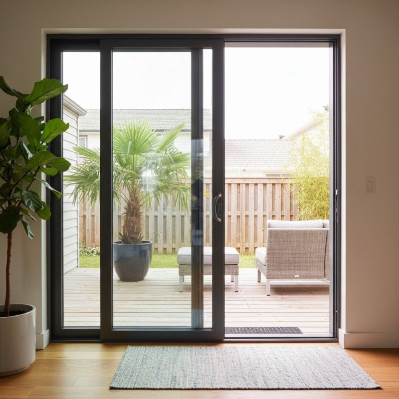 Wood Patio Doors Installation